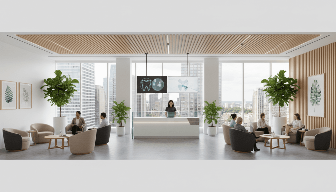 Modern dental clinic interior